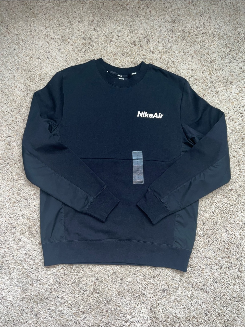 Nike Black NikeAir Men's Crewneck Sweatshirt